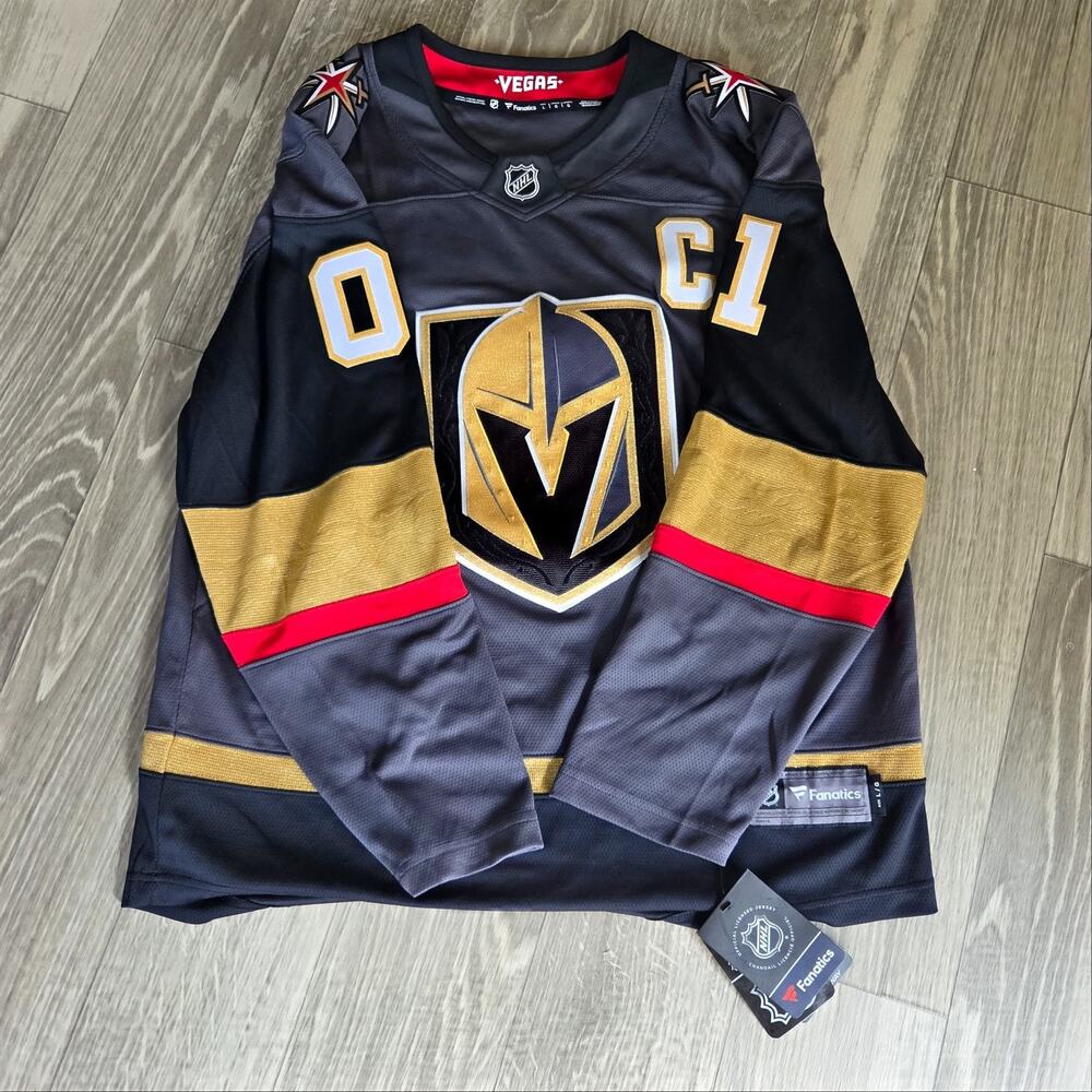 NWT Size L/G Vegas Golden Knights Mark Stone Authentic Fanatics Premium Jersey